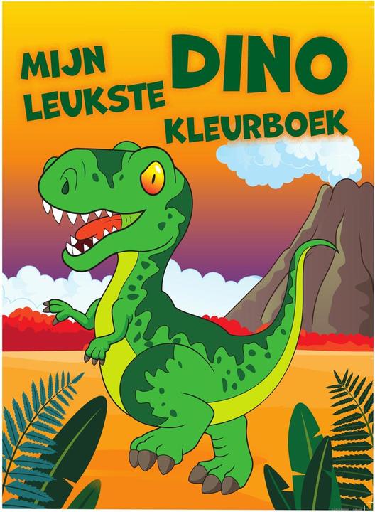 Image du produit Mon plus mignon livre de coloriage de dinosaures, 48 pages.