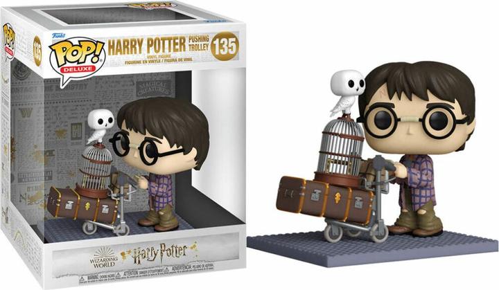 Actual product image Funko Harry Potter: Harry Potter Pushing Trolley POP! Deluxe 133 Vinyl Figure