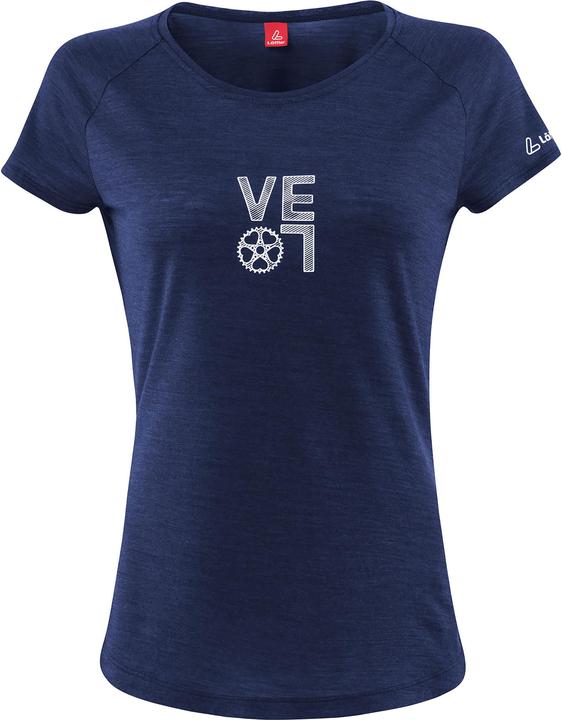 Actual product image Löffler Women's Printshirt Velo Merino-Tencel (40, L)