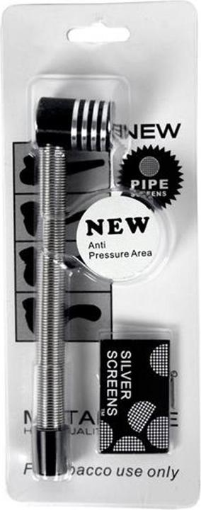 Immagine prodotto Moosmayr Flexible Weed Pipe Metallic 13cm