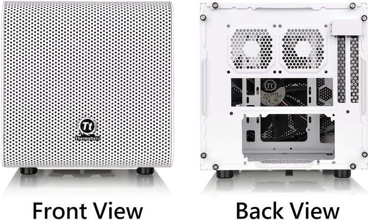 Actual product image Thermaltake Core V1 Snow Edition (Mini-ITX)