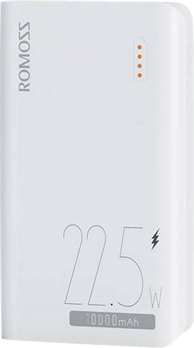 Romoss Powerbank SENSE4SF 10000mAh, 22.5W (bianco) (10000 mAh, 22.50 W, 22.50 Wh)