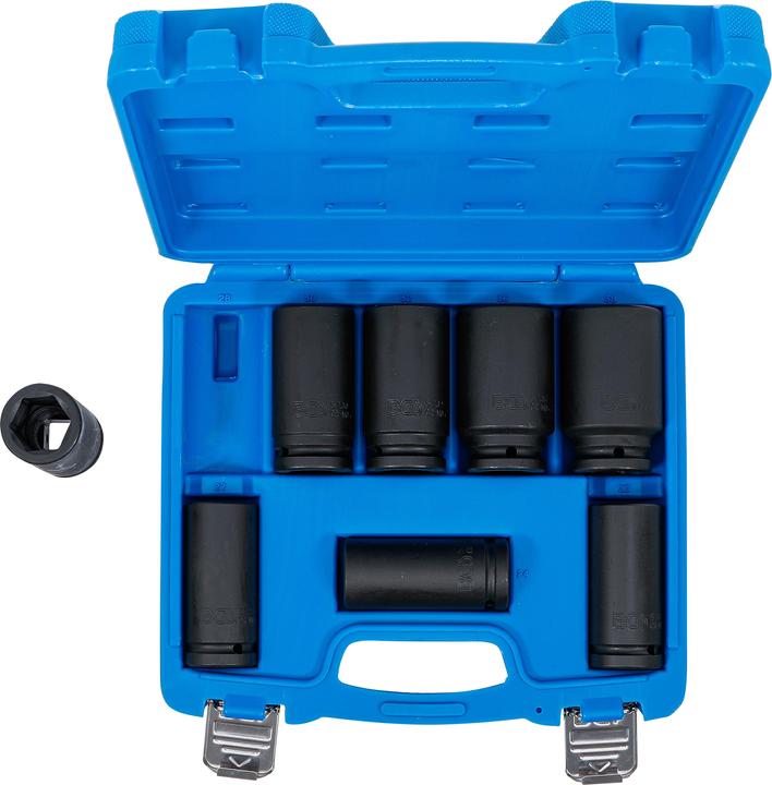 Produktbild BGS Kraft-Steckschlüssel-Einsatz-Satz, extra tief 20 mm (3/4") SW 22 - 38 mm 8-tlg.