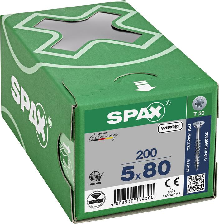 Immagine prodotto Spax Vite universale (200 Viti per pezzo)
