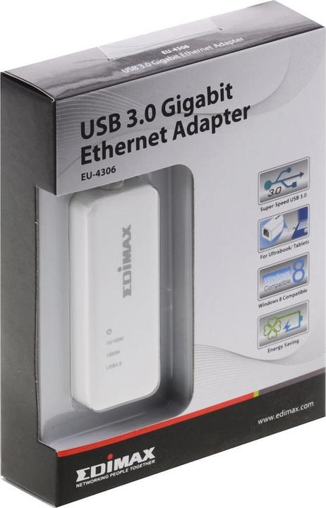 Produktbild edimax Eu-4306 (USB 3.0, RJ45 (1x))