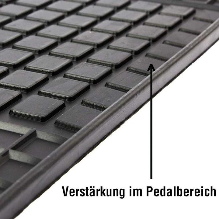 Actual product image Petex FitRubber mat (1 set of 4 floor mats)