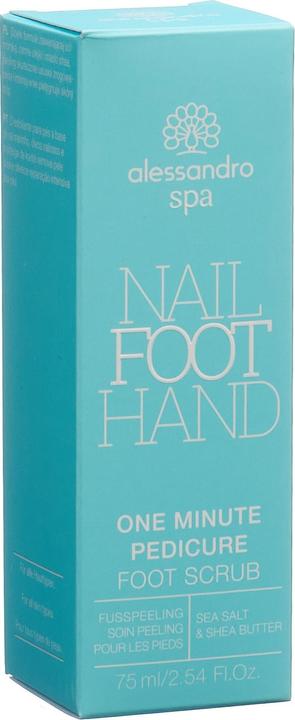 Image du produit Alessandro Spa - Exfoliation des pieds en une minute (Crème et gel pour les pieds, 75 ml)
