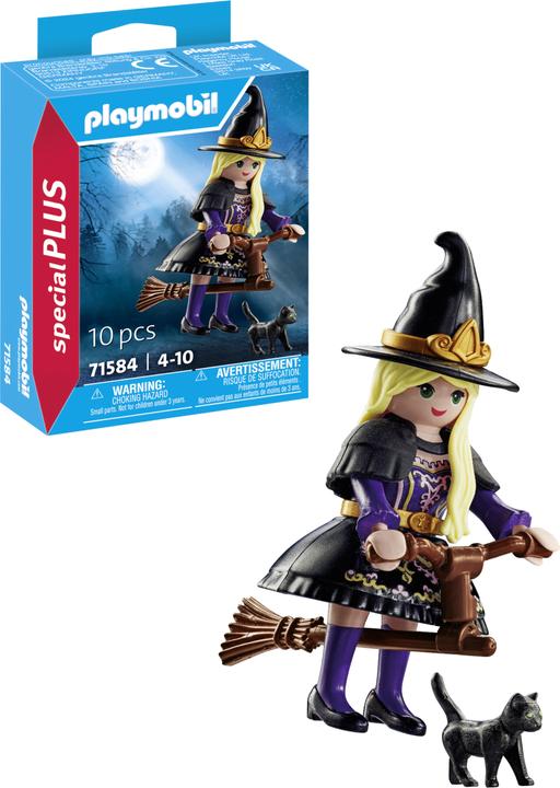 Produktbild Playmobil Hexe mit Katze (71584, Playmobil Special Plus)