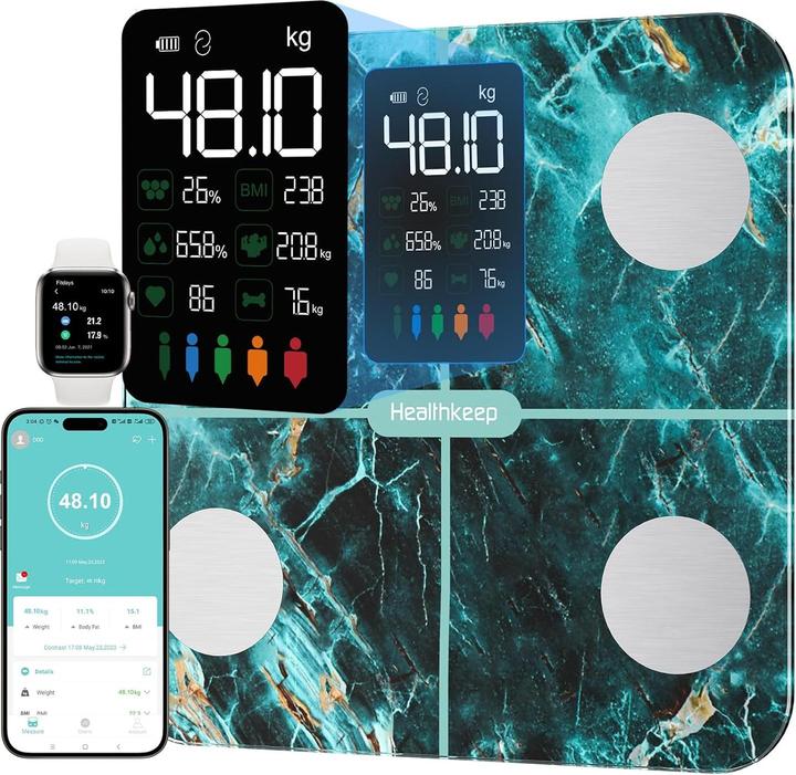Immagine prodotto Healthkeep Körperanalysewaage (180 kg)