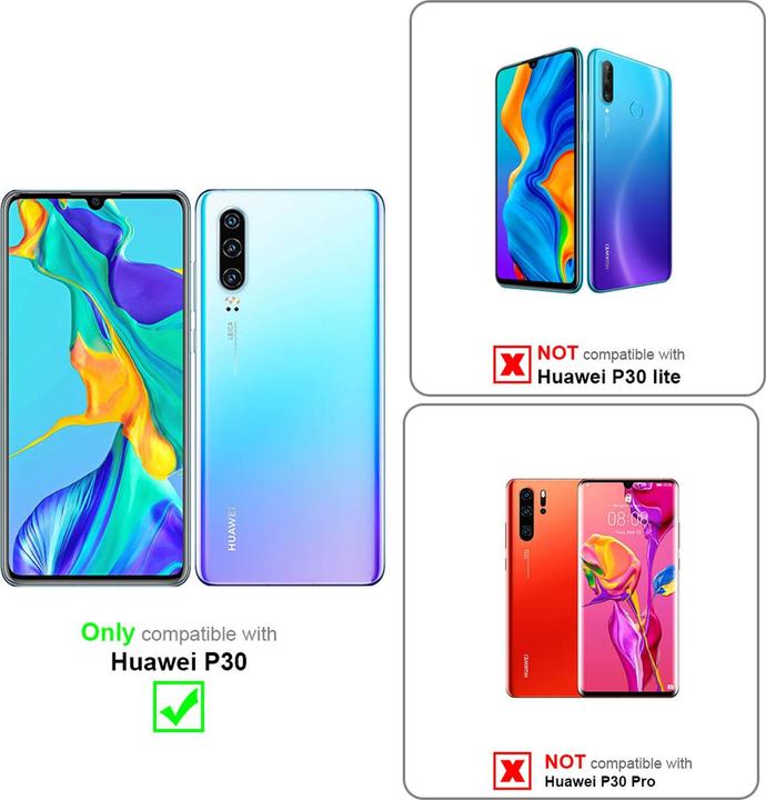 Image du produit Cadorabo Pochette Book avec impression (Huawei P30)