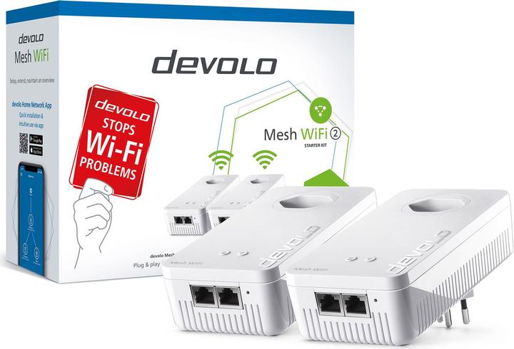 Produktbild Devolo Mesh WiFi 2 Starter Kit (2400 Mbit/s)
