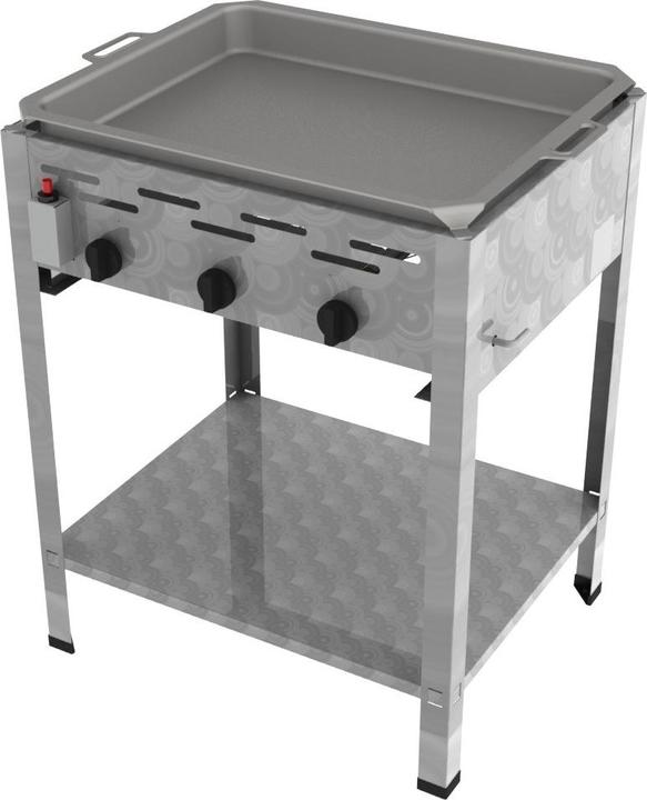 Produktbild ChattenGlut Gasbräter 3-flammig mit Pfanne (13.50 kW)