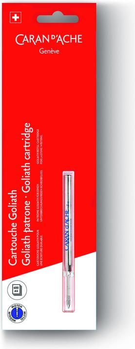 Image du produit Caran d'Ache Goliath Nachfüllung im Blister (Recharger, Bleu, 0.60 mm)