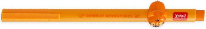 Actual product image Legami Rollerball gel pen Tiger lovely friends (Orange, 1 x)