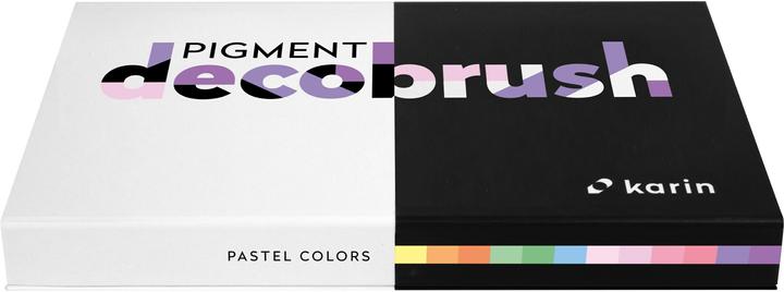 Karin Deco Brush (Pastel Colors, 12 x)