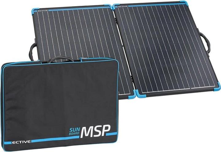 Actual product image Ective SunBoard 120W Solar Case 12V Solar Bag Foldable Solar Panel Solar Panel (120 W, 6.30 kg)