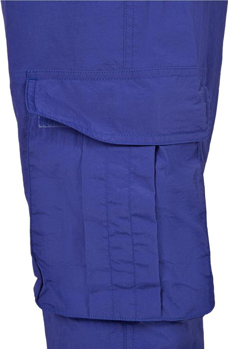 Actual product image Urban Classics Ladies High Waist Crinkle Nylon Cargo Pants (XS)