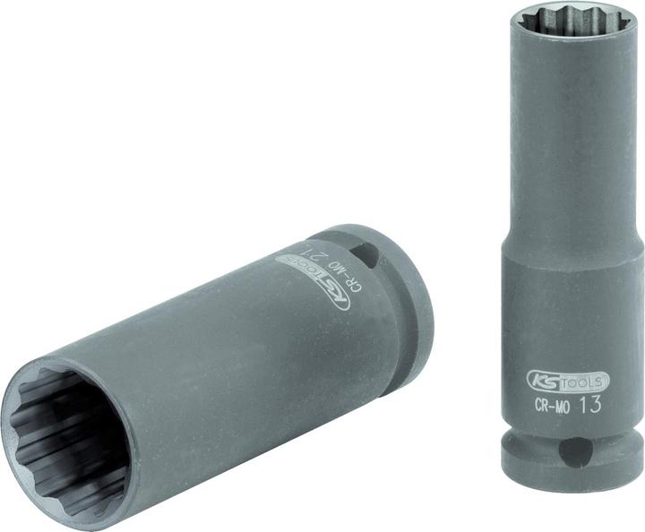 Produktbild KS Tools 1/2" Kraft-Stecknuss lang