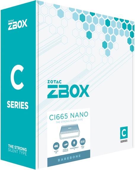 Produktbild Zotac ZBOX-CI665NANO I7-1165G7 Intel DDR4 HDMI DP (Intel Core i7)