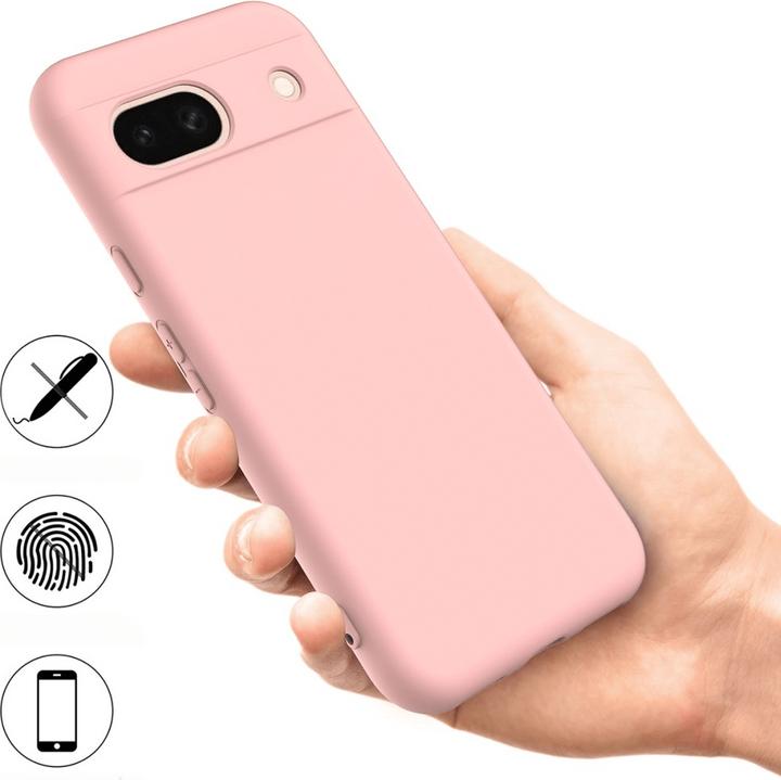Actual product image Cover-Discount Google Pixel 8a - Silicone rubber cover (Google Pixel 8a)
