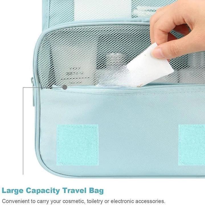 Immagine prodotto Only-Bags.Store Borse da toilette, borse per il trucco, solide, pieghevoli, borse per cosmetici, da viaggio, in