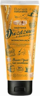 Actual product image Color Natural yeast strengthening conditioner for falling out and weakened hair 200ml (200 ml)