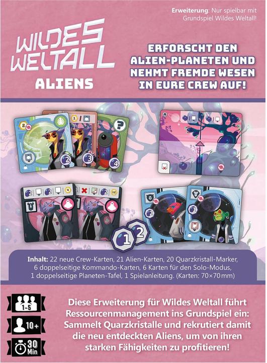 Produktbild Board Game Circus Aliens: Wildes Weltall (Deutsch)
