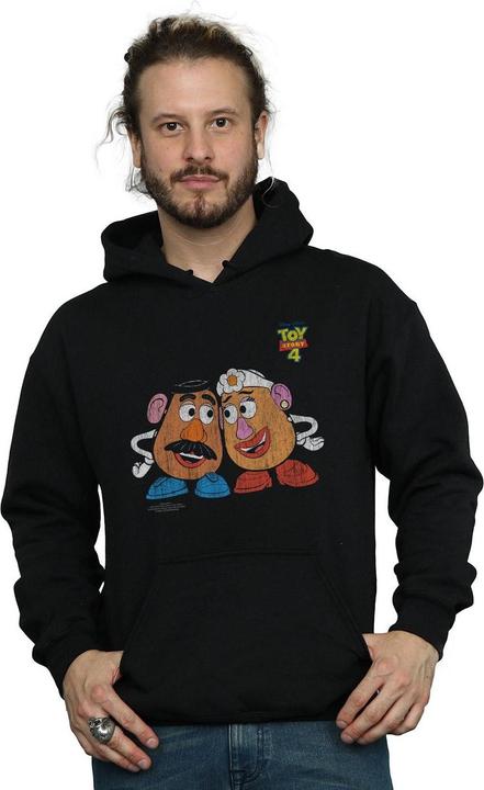 Actual product image Disney Mens Toy Story 4 Mr And Mrs Potato Head Hoodie (3XL)