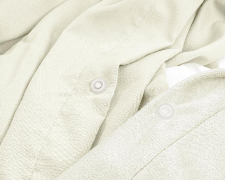 Actual product image Sleeptime Duvet cover velvet plain (Duvet cover, 200 x 220 cm)
