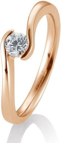 Produktbild Breuning Ring Schwung 0,05-0,30ct. (50, 585/14 K Gold)