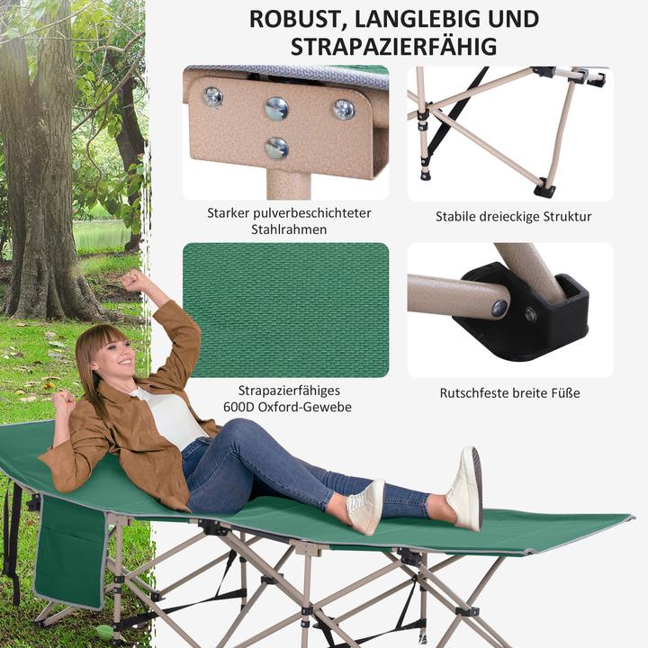 Immagine prodotto Outsunny Letto da campeggio con sacca di contenimento