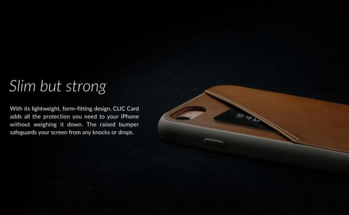 Actual product image Native Union Clic Card (Apple iPhone 7)