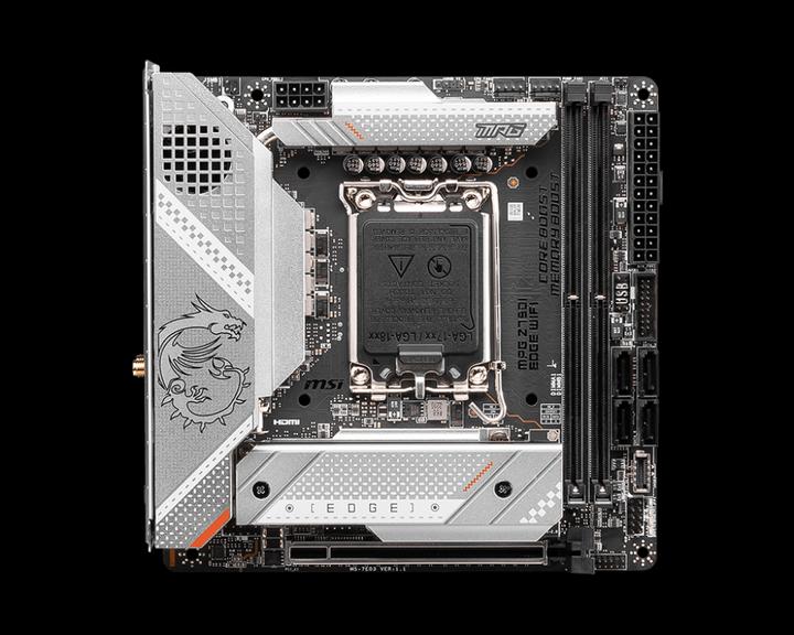 Image du produit MSI MPG Z790I Edge WIFI (LGA 1700, Intel Z790, Mini-ITX)