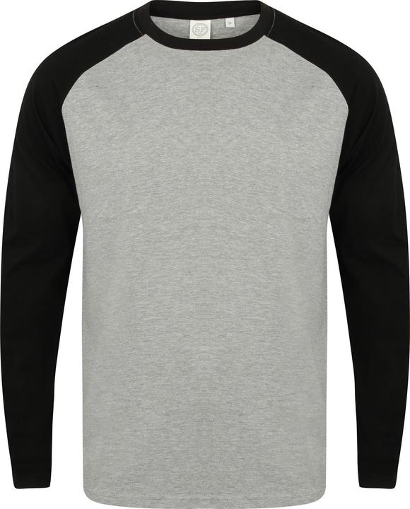Skinni Fit Skinnifit Raglan Baseball Tshirt Langärmlig