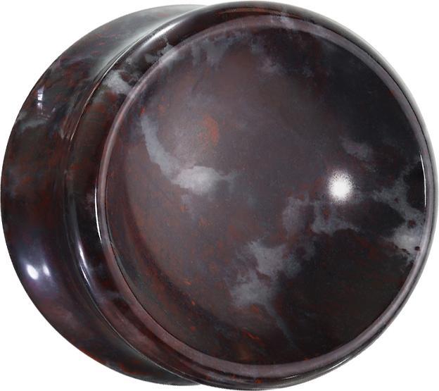 Image du produit Star Piercing Flared Plug en pierre de sang (sans laiton, Titane G23)