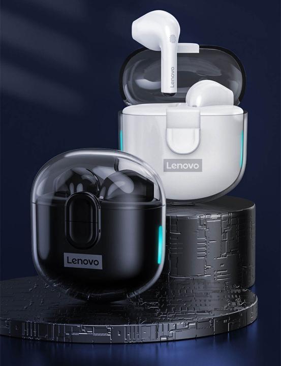 Image du produit Lenovo Écouteurs LP12 TWS (blanc) (NC, 3.50 h, Sans fil)