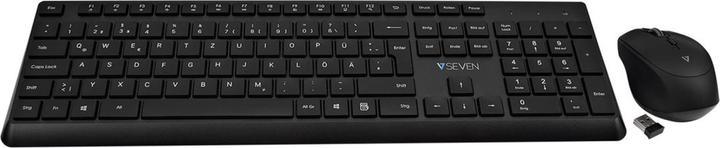 Actual product image V7 Pro Wireless Keyboard Mouse De Qwertz German Lasered Keycap (DE, Wireless)