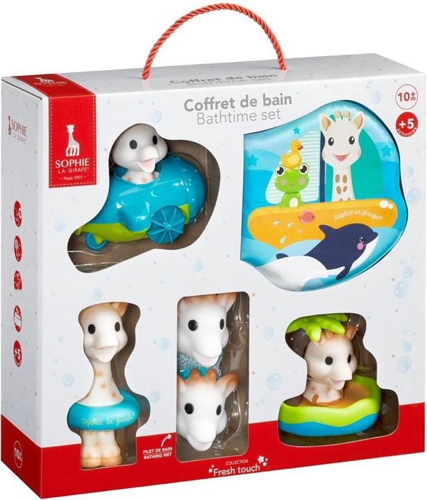 Immagine prodotto Sophie la girafe Set di giocattoli da bagno Custodia da bagno