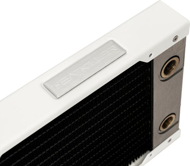 Actual product image Watercool Heatkiller RAD, 420 mm, S - White (140 mm)