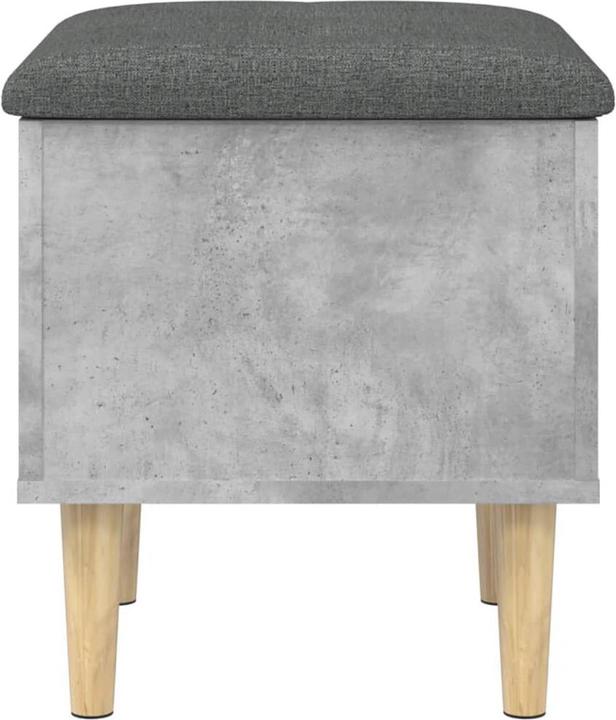 Immagine prodotto VidaXL Panca con contenitore in cemento grigio 42x42x46 cm (42 cm)