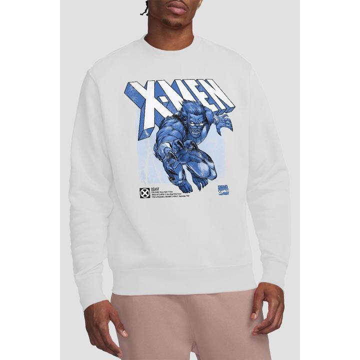 Actual product image Unisex Adult X-Men Beast Sweatshirt (XL)
