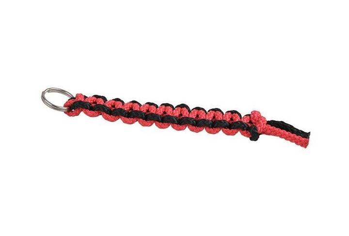 Actual product image ProPlus Key ring with ring, long and flat braided, assorted