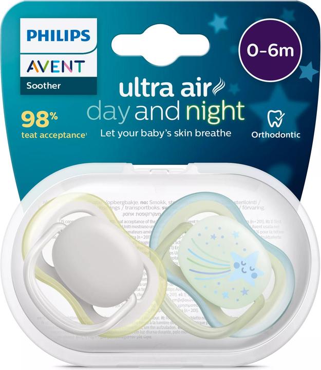 Produktbild Philips Avent Baby soothers (2 x, bis 6 Monate)