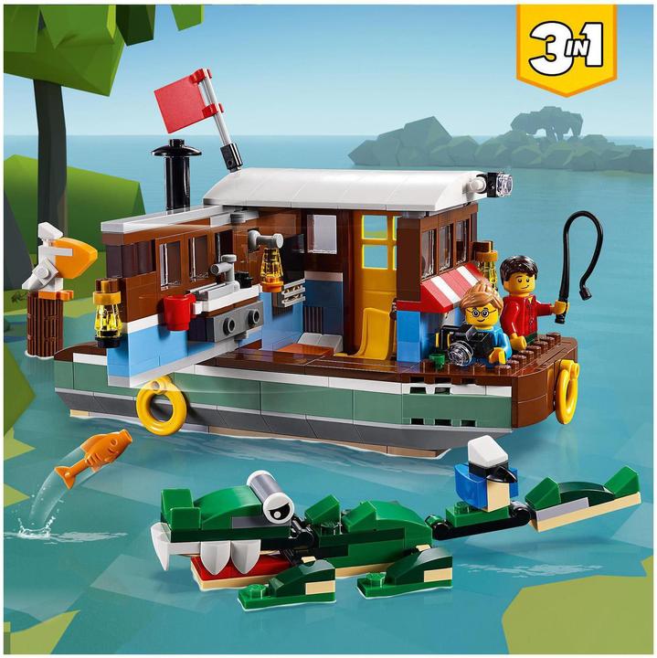 Immagine prodotto LEGO Casa galleggiante (31093, LEGO Creator 3-in-1)