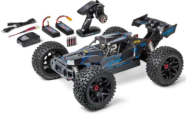 Actual product image Carson 1:8 Virus Extreme 2.4G 100% RTR blue (RTR Ready-to-Run)