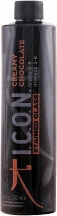 Actual product image I.C.O.N. STAINED GLASS CREAMY CHOCOLATE semi-permanent levels 3-8 300 (3-8)
