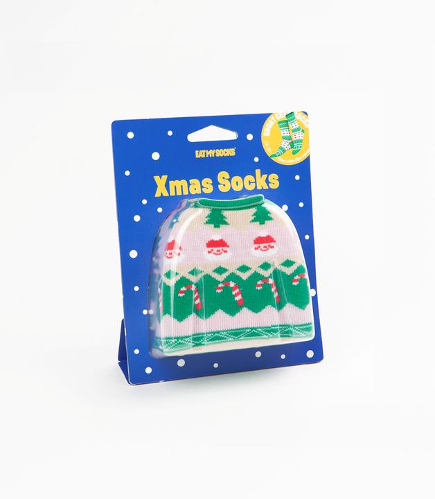 Actual product image Eat My Socks EMS, Socks, Adult, Trend, Xmas Jumper (One size)