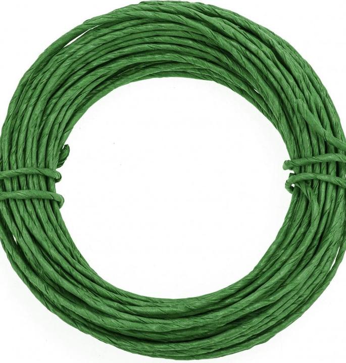 Immagine prodotto Magni GLOREX 6 1280 234 - Filo di carta, 2 mm, lunghezza 10 m, verde, per realizzare composizioni (10 m)