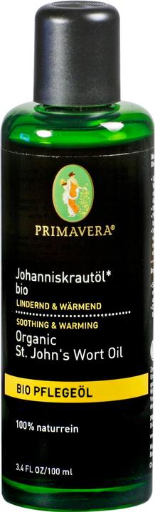 Actual product image Primavera Base oil St. John's wort oil organic (Body oil, 100 ml)