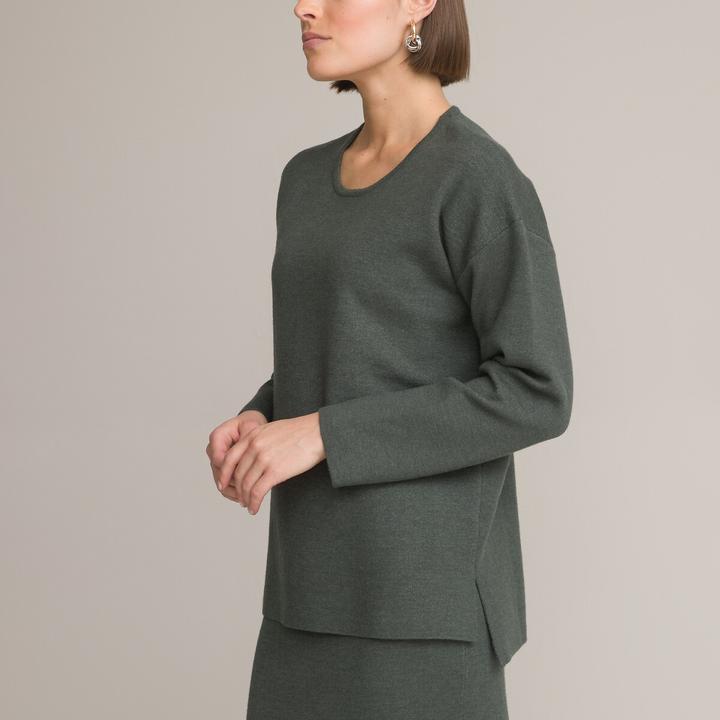 Actual product image Anne Weyburn Milanese knit jumper (34)